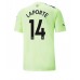Billige Manchester City Aymeric Laporte #14 Tredjetrøye 2022-23 Kortermet